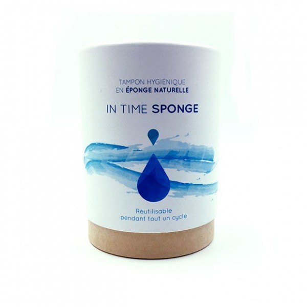 Tampon menstruel en éponge maritime et naturelle - In Time Sponge