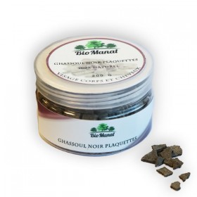 Ghassoul noir en morceaux pour peau et cheveux - Bio Manat
