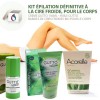Kit épilation définitive à la cire froide, pour le corps