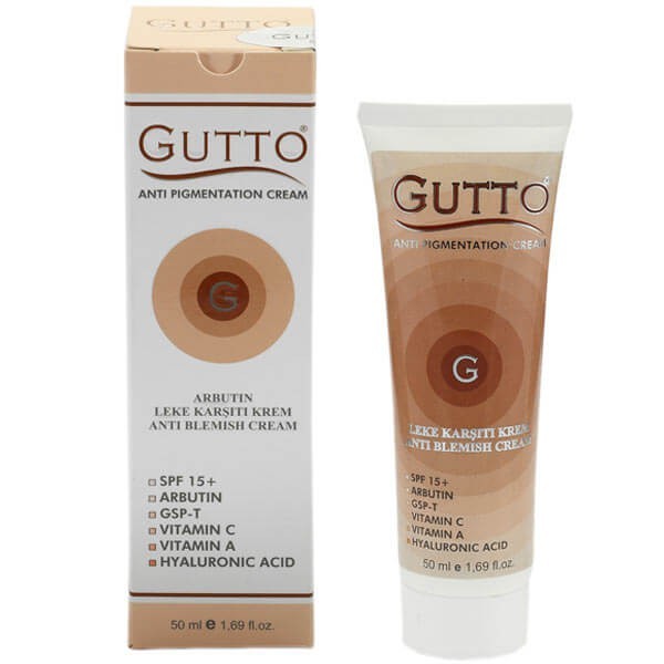 Anti pigmentation cream, SPF15+ - Gutto
