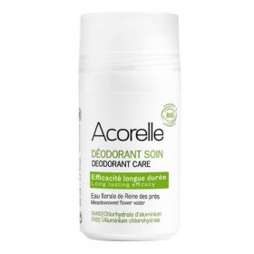 Organic roll-on deodorant with alum crystals - Acorelle