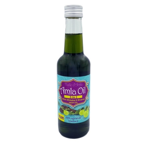 Huile d'Amla, naturelle, pour les cheveux 250 ml - Yari