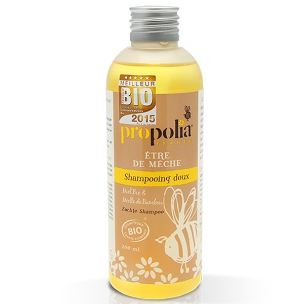 Organic mild shampoo - Honey/Bamboo - Propolia
