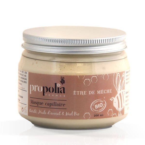 Organic capillary mask - Shea butter/Avocado/Honey - Propolia