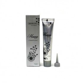 Henné en tube pour tatouages mains et corps (noir) - Hemani
