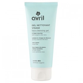 Gel nettoyant doux visage bio - Avril