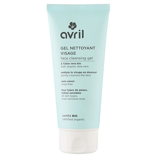 Gel nettoyant doux visage bio - Avril