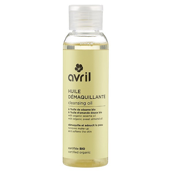 Organic cleansing oil with sweet almond oil, sesame oil - Avril