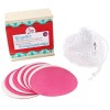 Reusable makeup remover pads, 10 pads set - Lamzuna