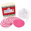 Reusable makeup remover pads, 10 pads set - Lamzuna