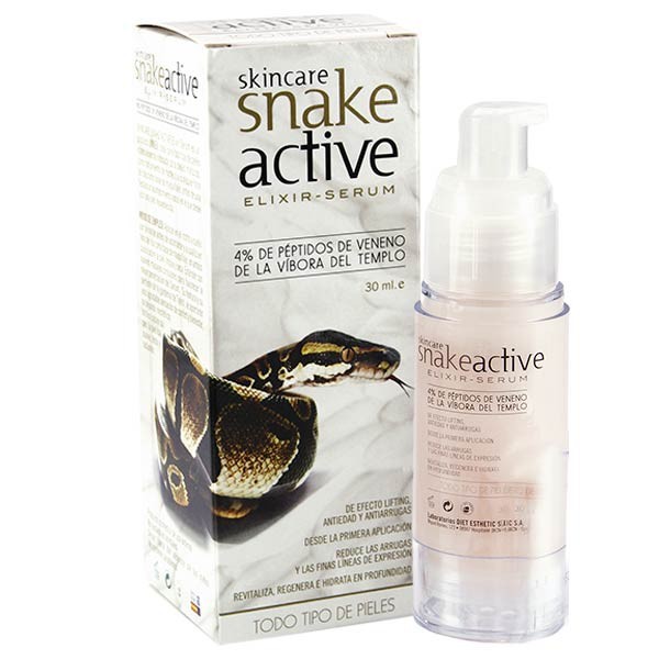 Sérum 4% de péptides de venin de serpent - puissant anti-rides - Skincare Snake Active
