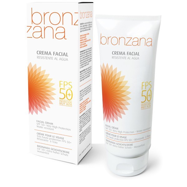 UV Protection Facial Cream SPF50 Tan Activator - Bronzana