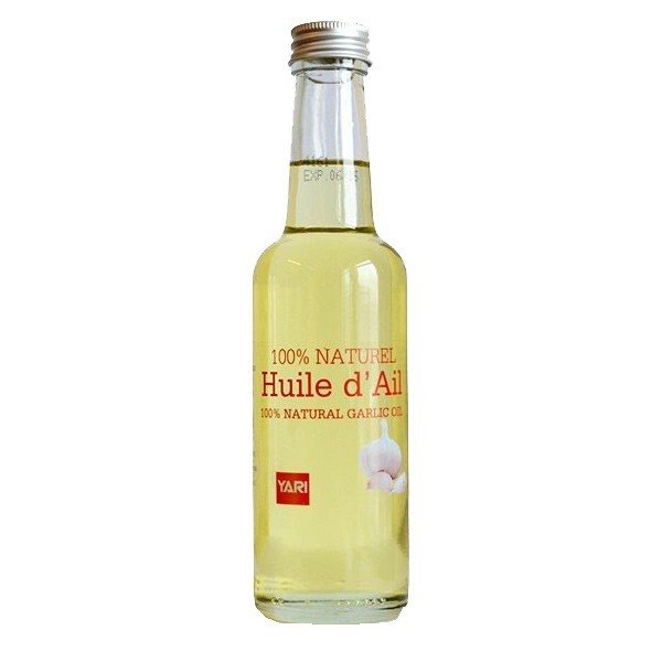 Huile d'Ail, naturelle, pour la repousse des cheveux 250 ml - Yari