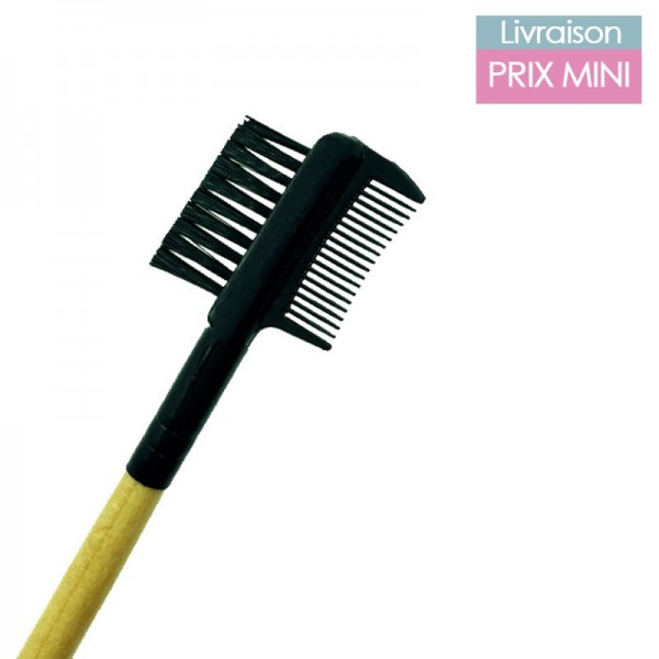 minkissy 3 Pièces Peigne à Sourcils Double Tête Brosse Sourcil Outils  Brosse à Sourcils Brosse Peigne à Cils Brosse à Cils Sourcils Recourbe-cils