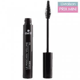 Mascara bio Noir Volume, pour les cils - Avril