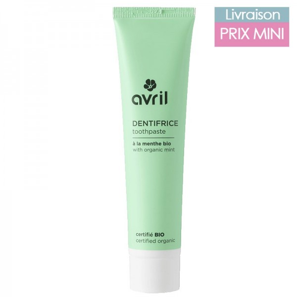 Organic Toothpathe - Mint and Aloe Vera - Avril