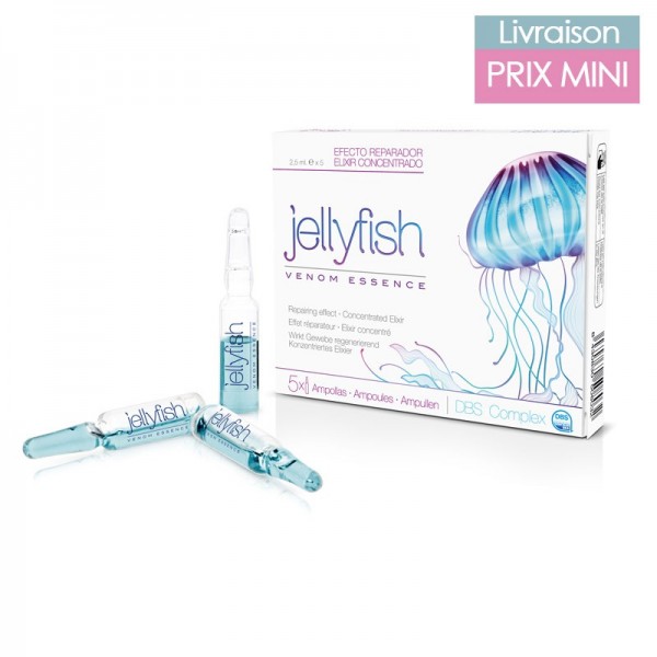 Ampoules d'essence de venin de méduse, anti-rides immédiat - Jellyfish Venom Essence Elixir