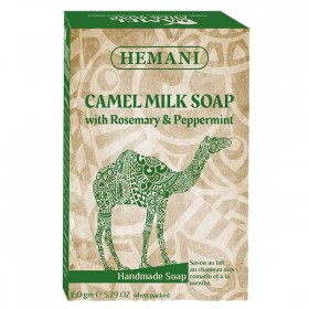 Savon au Lait de Chamelle, Romarin et Menthe Poivrée - Hemani