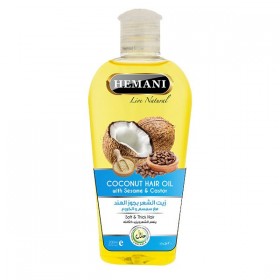 Huile Coco & Sésame pour cheveux - Hemani