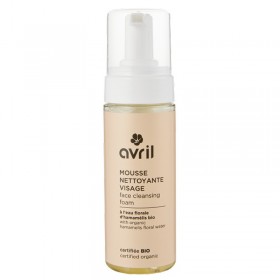 Mousse nettoyante visage bio - Avril