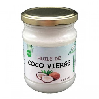 Huile De Coco Alimentaire En Pot Pour La Peau Et Les Cheveux