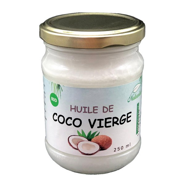 Huile de Coco Vierge Bio 250 ml - Racines-Sa