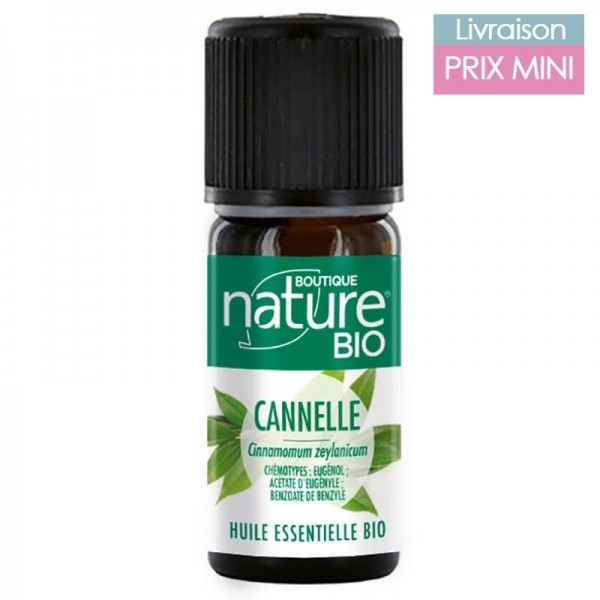 Huile essentielle bio Cannelle - Boutique Nature