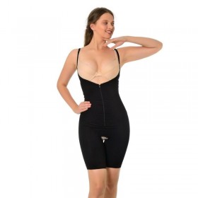 Body sculptant gainant amincissant à zip pour le corps