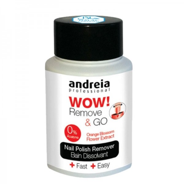 Express Nail Polish Remover, Acetone free - Wow Andreia