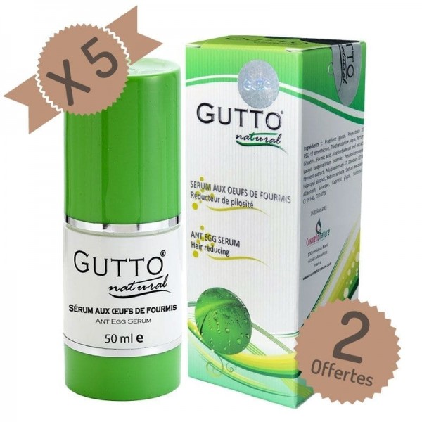 DISCOUNT 5+2 : Buy 5 oils 50 ml GUTTO, 2 for free (ant eggs)