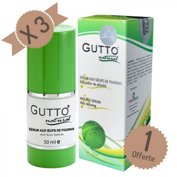 SPECIAL DISCOUNT 3+1 : Buy 3 Gutto Oils 50 ml, get 1 FREE (ant eggs oils)