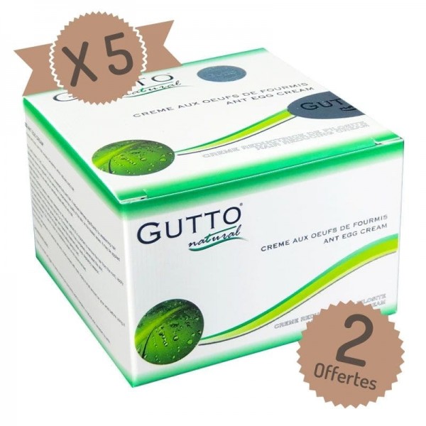 SPECIAL DISCOUNT 5+2 : Buy 5 Gutto Creams 50 ml, get 2 FREE 