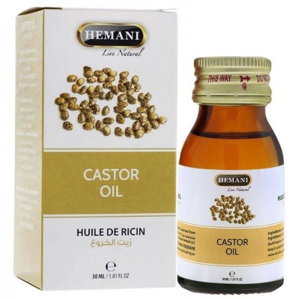 Huile de ricin pour activer la repousse des cheveux - Hemani