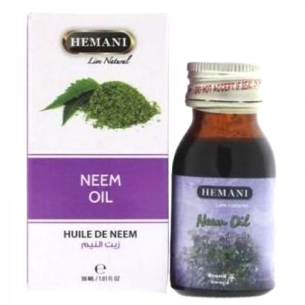 Huile de neem anti-poux pour peaux et cheveux - Hemani