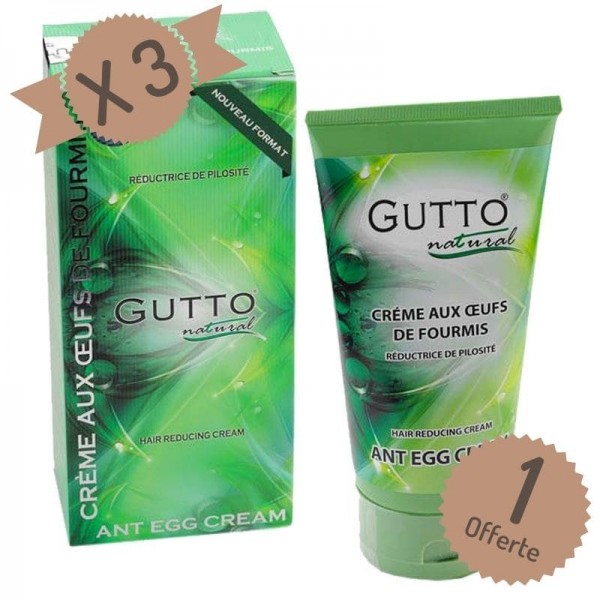 Promotion crème gutto aux oeufs de fourmis