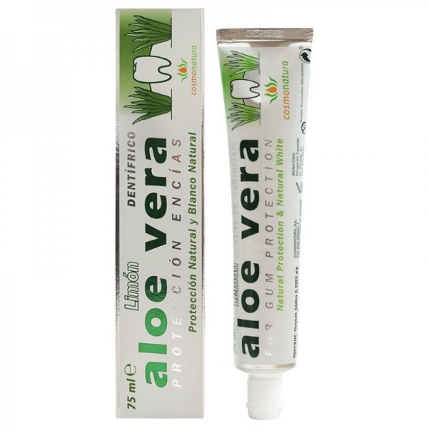 Aloe vera and lemon toothpaste - Bionatural
