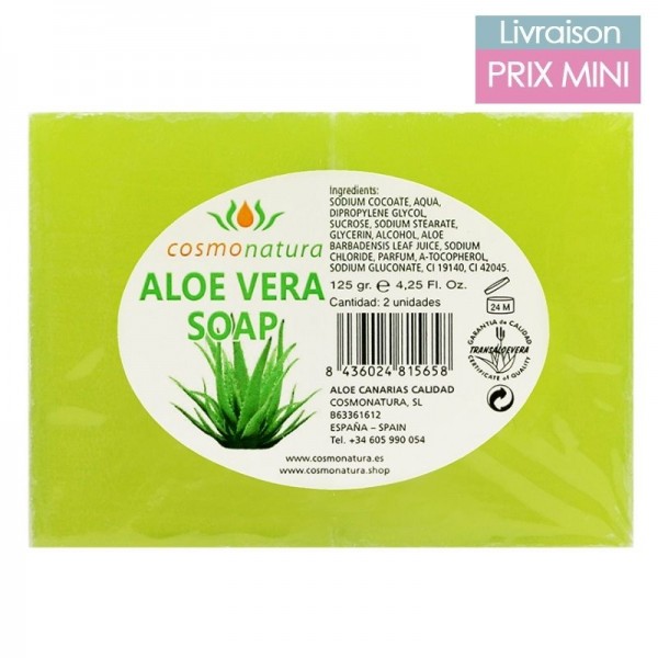 Regenerating and healing aloe vera soap