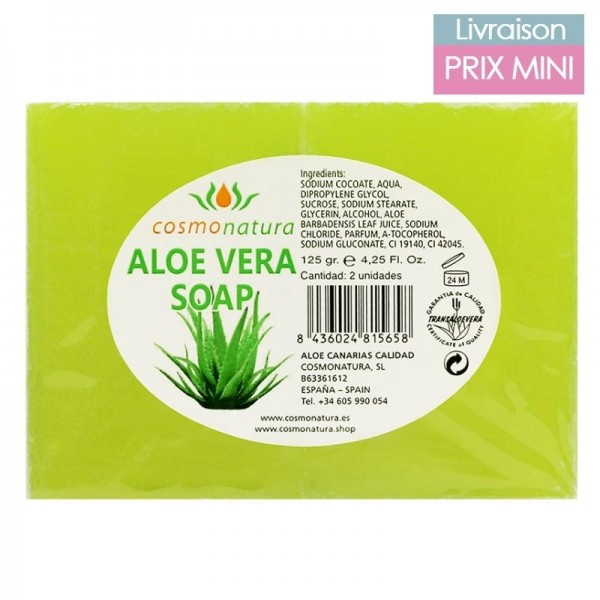 Savon à l'Aloe Vera 