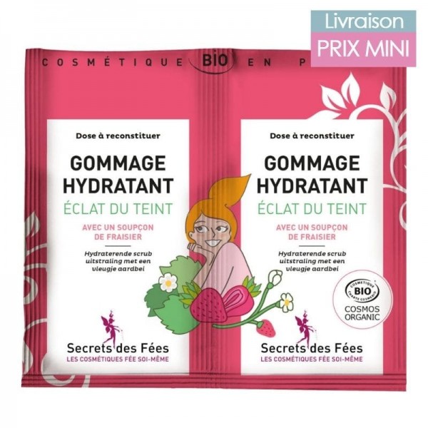 Gommage Hydratant Visage Bio Effet Bonne Mine - Secrets des Fées