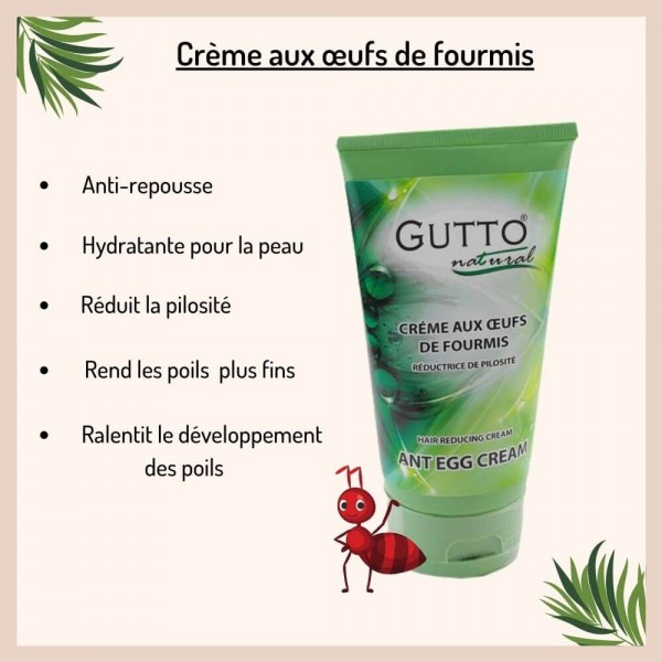 Ant eggs cream 150 ml, GUTTO, hairiness reductor
