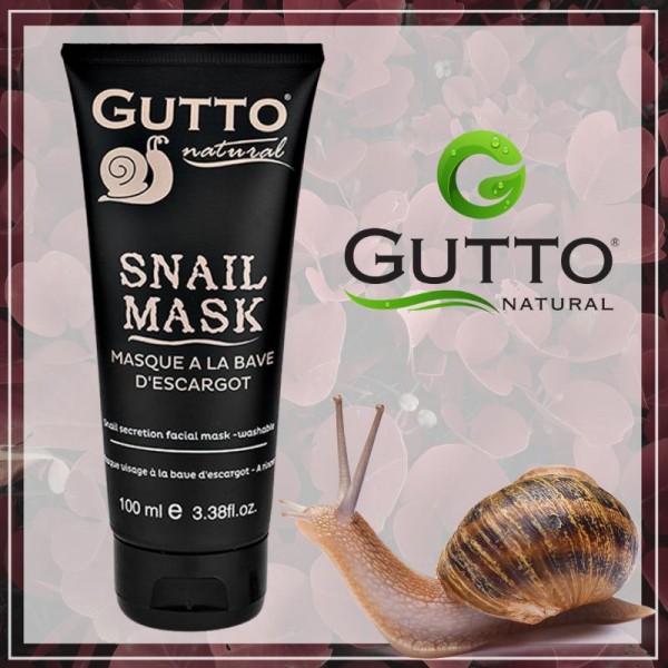 Masque visage à la bave d'escargot - Gutto Natural