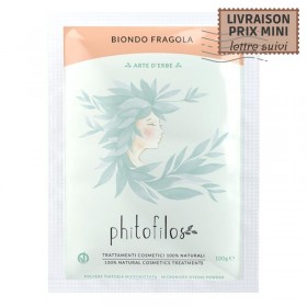 Strawberry Blonde vegetable hair coloring - Phitofilos