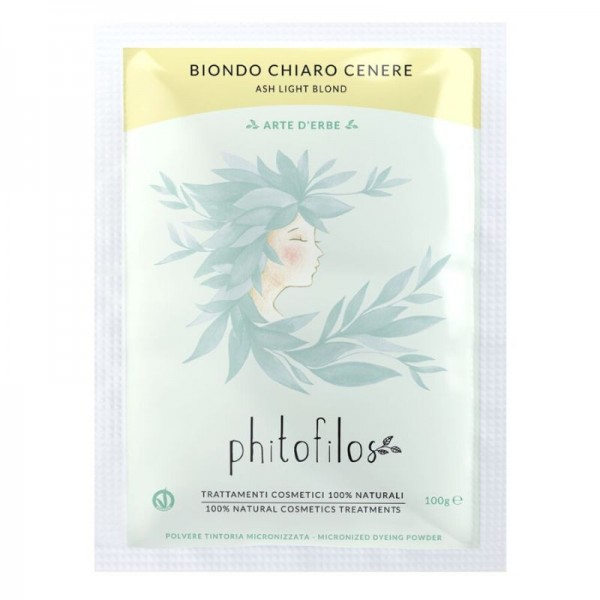 Coloration végétale Blond Clair Cendré - Phitofilos