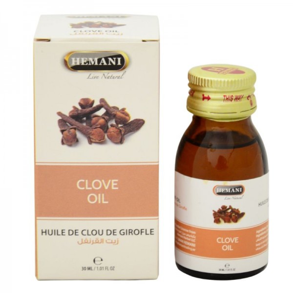 Huile essentielle de Clou de girofle pour Douleur de Dent - Hemani