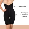 Body sculpting and slimming with zip
