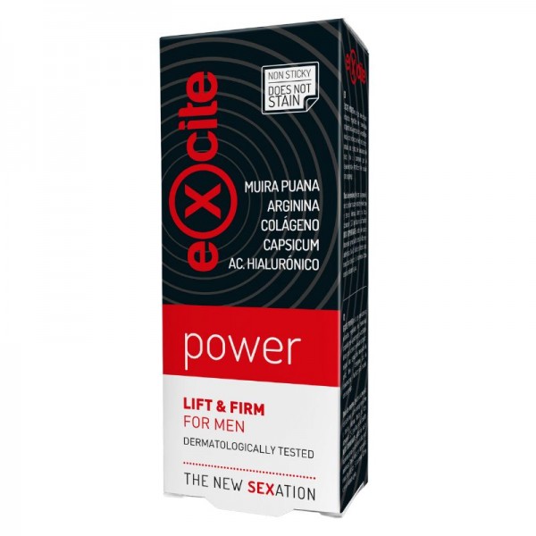 Gel Power Homme et Femme Excite - The New Sexation