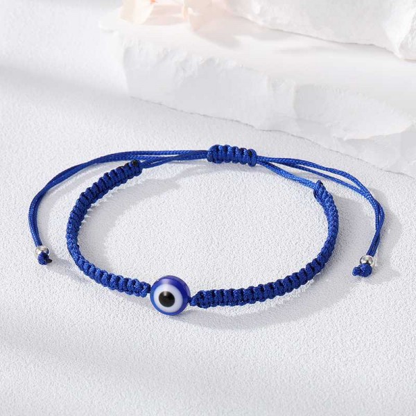 Blue evil eye bracelet - Perle de Nazar