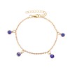 Bracelet cheville oeil - Perle turque de Nazar