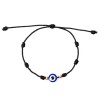 Bracelet Noir oeil - Perle turque de Nazar