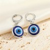 Earring with an eye - Turkish Nazar bead.